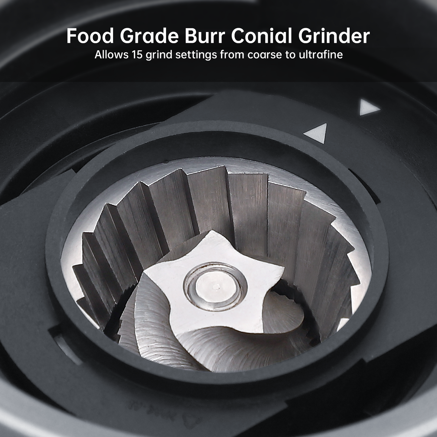 Garvee All-in-One Espresso Machine with Milk Frother, Cappuccino Latte Coffee Maker for Home Barista, Built-In Bean Grinder,85oz Removable Water Tank,Gifts for Dad,Mom,Coffee Lover