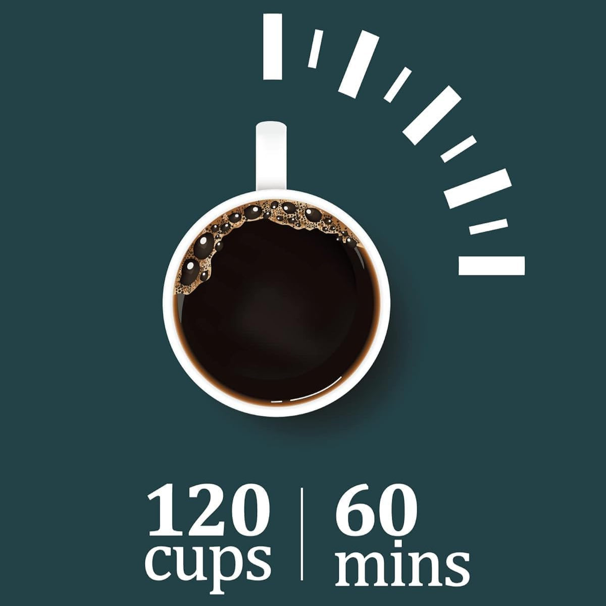 Garvee 120 Cups Coffee Urn,18L/4.8 Gallon Double Wall Commerical Coffee Maker for Buffet Catering Wedding Gathering,Large Capacity Hot Coffee Dispenser,Stainless Steel Hot Water Urn