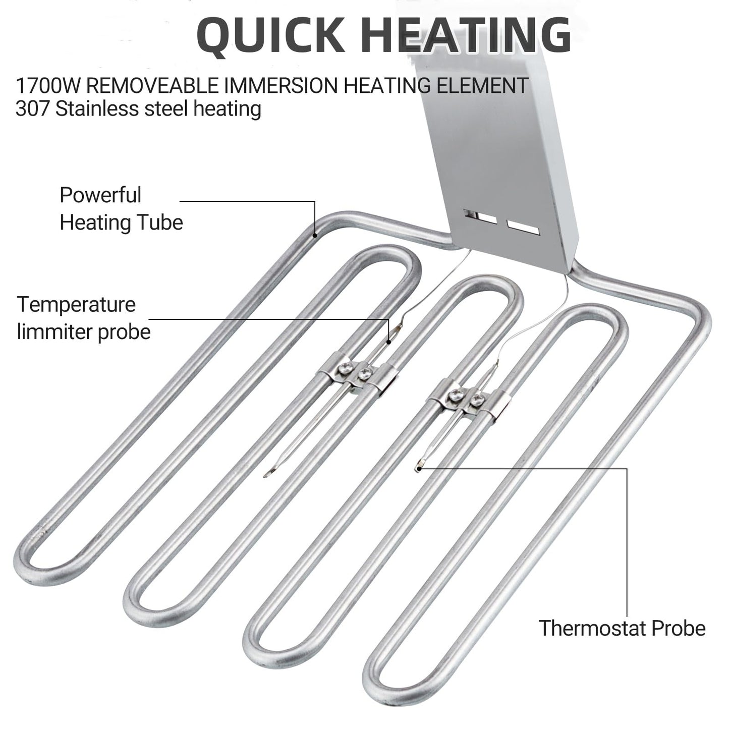 Garvee 11.6QT Electric Deep Fryer w/Basket & Lid, 11L Countertop Kitchen Frying Machine, Temperature Adjustable Stainless Steel French Fryer for French Fries Donuts Onion Rings 5000W